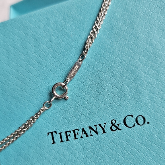 Authentic Tiffany & Co. Infinity Sterling Silver Necklace ✨️ - Picture 8 of 9